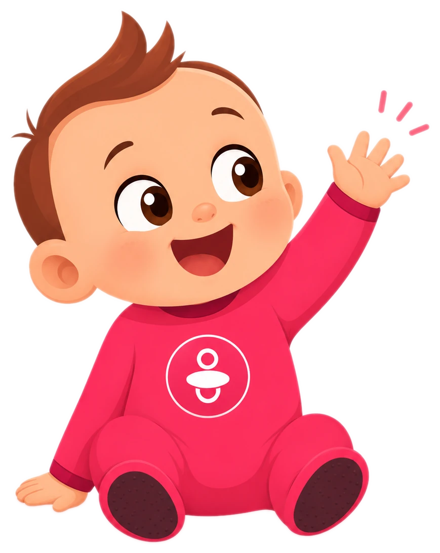 Bebé sonriendo